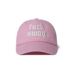 画像1: BlackEyePatch/FUCK SWAG 5 PANEL CAP（PINK） (1)