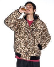 画像3: WACKO MARIA/DICKIES / LEOPARD ACTIVE JACKET（BEIGE）［レオパードアクティブJKT-26秋冬］ (3)
