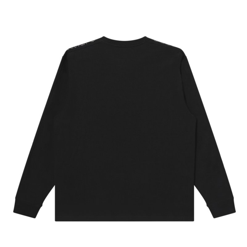 画像2: BlackEyePatch/KANJI TAPED HEAVYWEIGHT L/S TEE(BLACK)