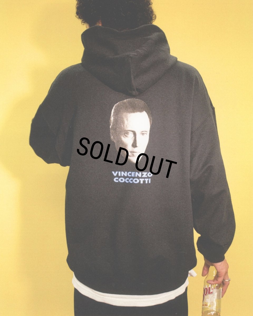 画像4: WACKO MARIA/TRUE ROMANCE / HOODED SWEAT SHIRT（BLACK）［プルオーバーパーカー-26秋冬］ (4)