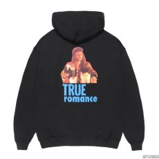 画像2: WACKO MARIA/TRUE ROMANCE / HOODED SWEAT SHIRT（BLACK）［プルオーバーパーカー-26秋冬］ (2)