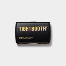 画像1: TIGHTBOOTH/LABEL LOGO CIGARETTE CASE -Black［シガレットケース-26秋冬］ (1)
