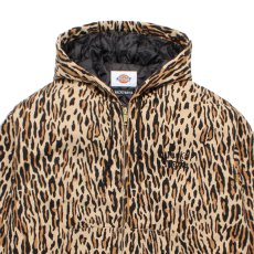 画像2: WACKO MARIA/DICKIES / LEOPARD ACTIVE JACKET（BEIGE）［レオパードアクティブJKT-26秋冬］ (2)
