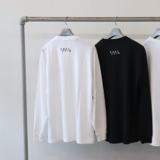 画像6: WACKO MARIA/WASHED HEAVY WEIGHT LONG SLEEVE T-SHIRT（WHITE）［刺繍長袖T-26秋冬］ (6)