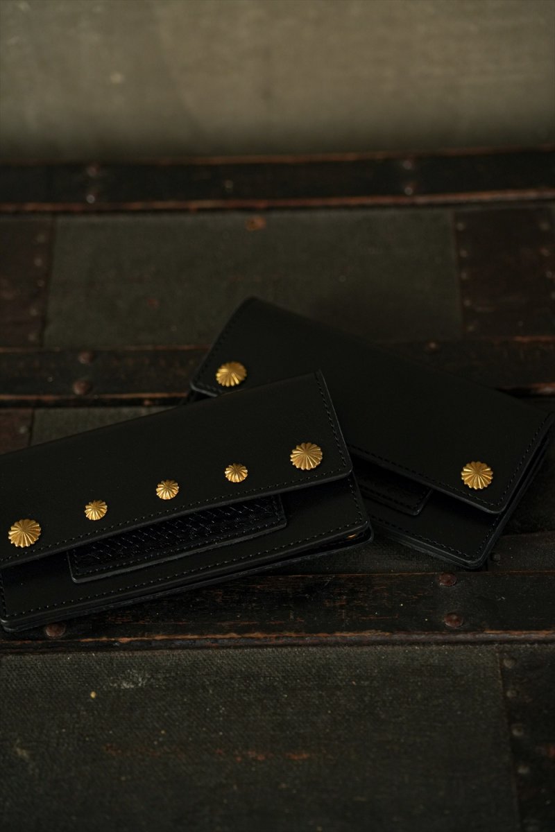 画像9: RATS/RATSxBINGO BROTHERS 5CONCHO WALLET（各色）［5コンチョウォレット-26秋冬］ (9)
