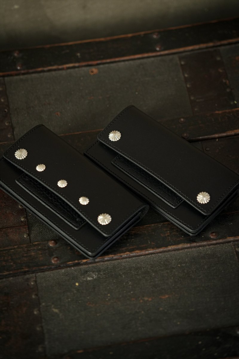 画像8: RATS/RATSxBINGO BROTHERS 5CONCHO WALLET（各色）［5コンチョウォレット-26秋冬］ (8)