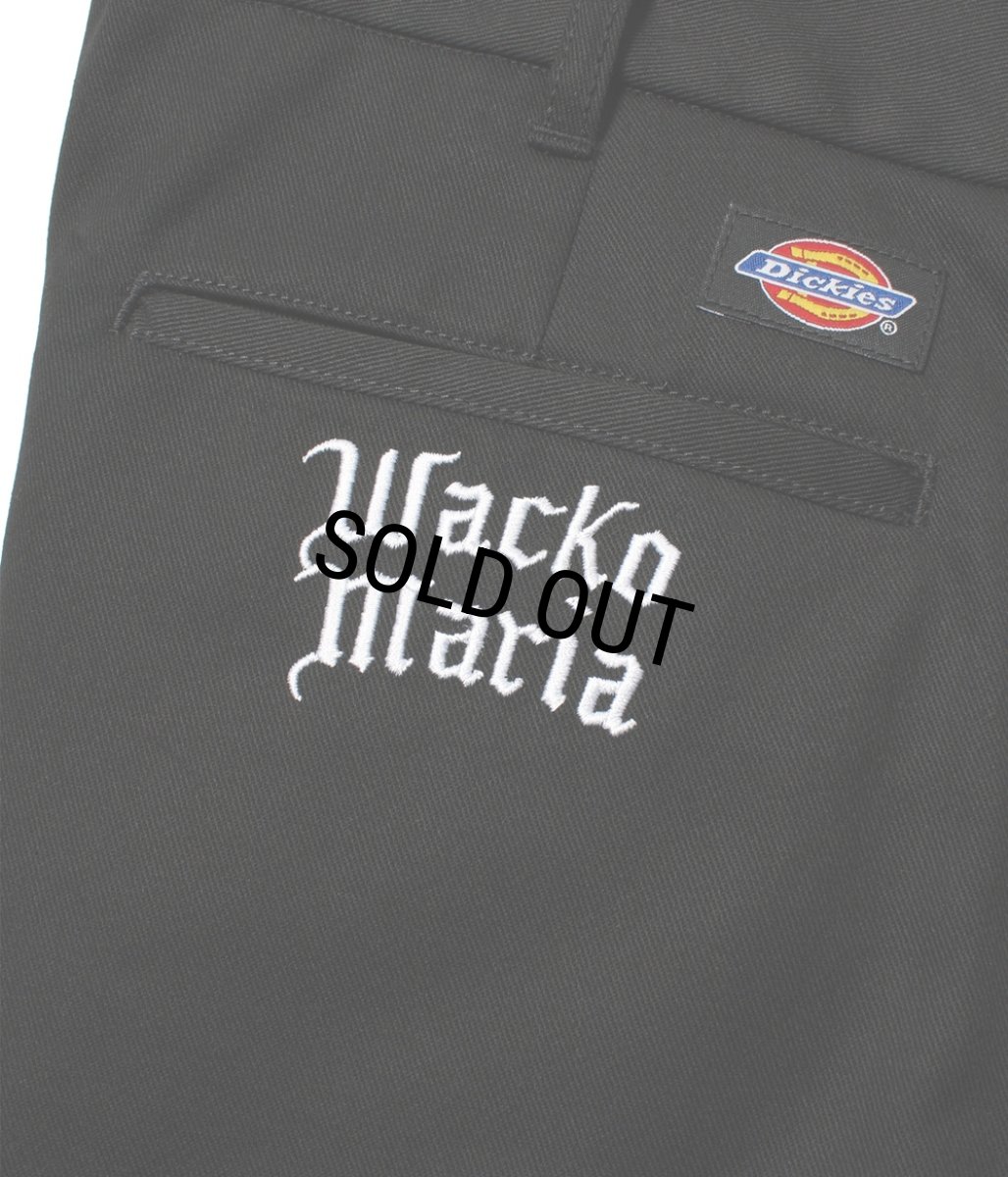 画像3: WACKO MARIA/DICKIES / PLEATED TROUSERS（BLACK）［ワンタックトラウザース-26秋冬］ (3)