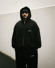 画像9: ANTIDOTE BUYERS CLUB/ASIC Wide Easy Sweat Pants（Pure Black） (9)