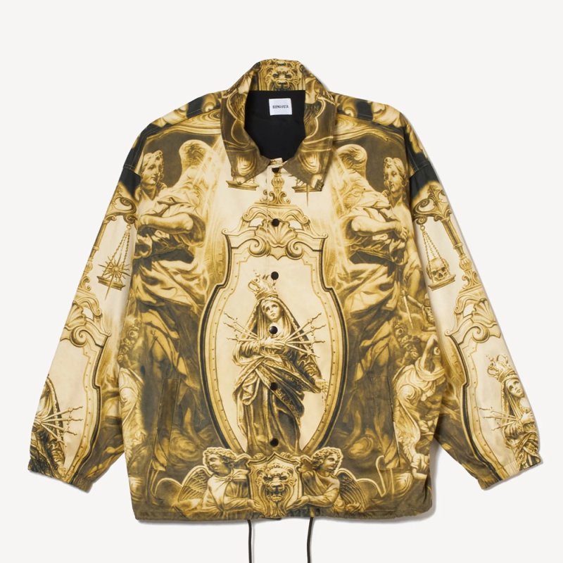 画像1: BUENA VISTA/Lisbon coach Jacket（GOLD）［リスボンコーチJKT-26秋冬］