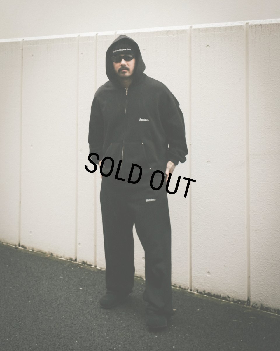 画像8: ANTIDOTE BUYERS CLUB/ASIC Wide Easy Sweat Pants（Pure Black） (8)