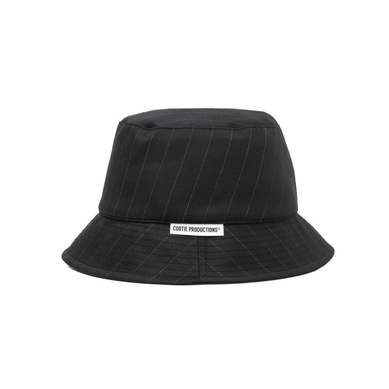 画像2: COOTIE PRODUCTIONS/Wool Gabardine Bucket Hat（Stripe）［ウールギャバジンバケットハット-26秋冬］