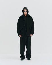 画像3: COOTIE PRODUCTIONS/Wool Gabardine 2 Tuck Easy Trousers（Stripe）［ツータックイージートラウザース-26秋冬］ (3)