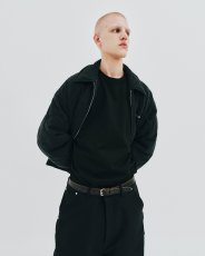 画像6: COOTIE PRODUCTIONS/Tea-Core Leather Narrow Belt（Black）［レザーナローベルト-26秋冬］ (6)
