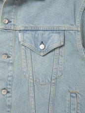 画像3: COOTIE PRODUCTIONS/12.5oz Denim Trucker Jacket（Indigo Fade OD）［デニムトラッカーJKT-26秋冬］ (3)