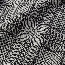 画像7: CALEE/JACQUARD COVERALL（BLACK）［ジャガードカバーオール-26秋冬］ (7)