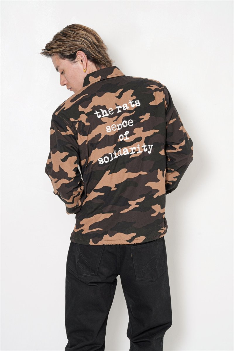画像10: RATS/CAMO COACH JKT（CAMO）［カモコーチJKT-26秋冬］ (10)