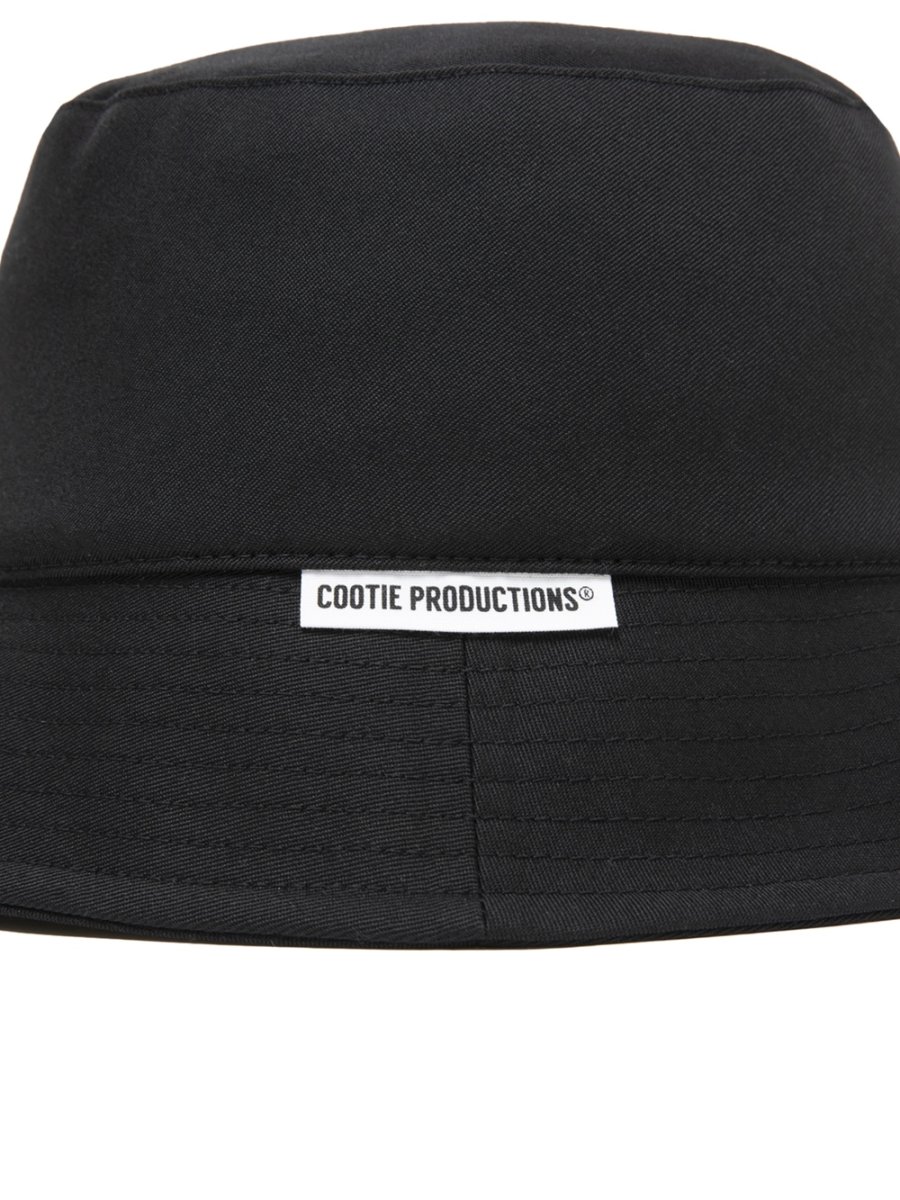 画像3: COOTIE PRODUCTIONS/Wool Gabardine Bucket Hat（Black）［ウールギャバジンバケットハット-26秋冬］ (3)