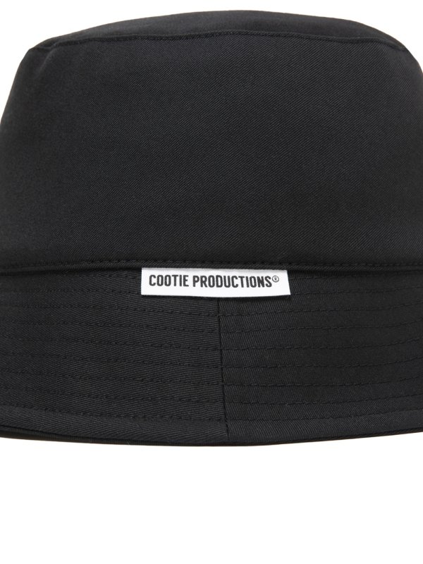 COOTIE PRODUCTIONS/Wool Gabardine Bucket Hat（Black）［ウール