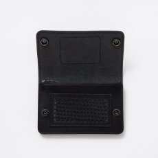 画像3: RATS/SHORT LEATHER WALLET（BLACK）［ショートレザーウォレット-26秋冬］ (3)