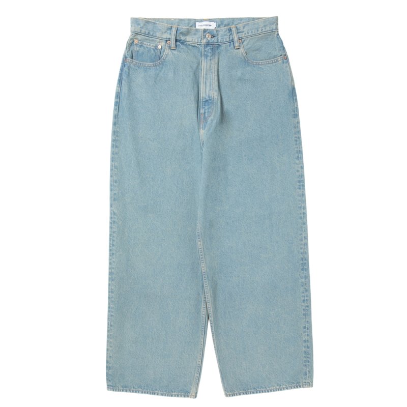 画像1: COOTIE PRODUCTIONS/12.5oz Denim 5 Pocket Extra Baggy Pants（Indigo Fade OD）［デニムエクストラバギーパンツ-26秋冬］