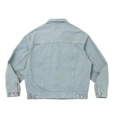 画像2: COOTIE PRODUCTIONS/12.5oz Denim Trucker Jacket（Indigo Fade OD）［デニムトラッカーJKT-26秋冬］ (2)