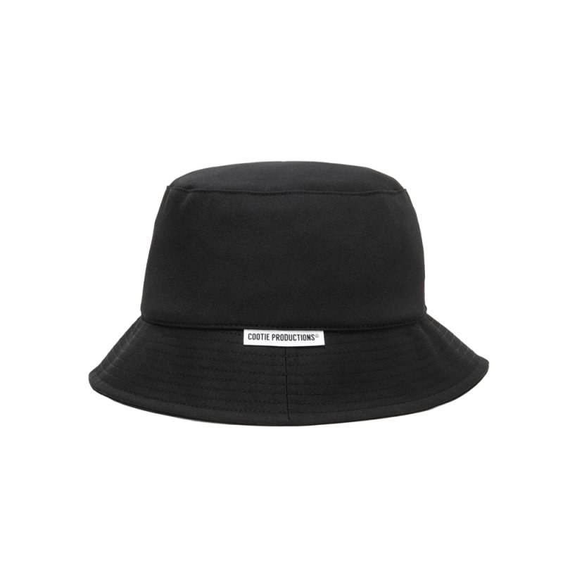 画像2: COOTIE PRODUCTIONS/Wool Gabardine Bucket Hat（Black）［ウールギャバジンバケットハット-26秋冬］
