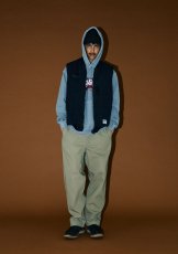 画像5: ROUGH AND RUGGED/SQV（BLACK）［中綿入りジップアップベスト-26秋冬］ (5)