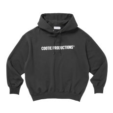 画像1: COOTIE PRODUCTIONS/Plain Sweat Hoodie - LOGO（Gray）［プレーンスウェットフーディー-26秋冬］ (1)