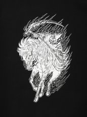 画像4: ANTIDOTE BUYERS CLUB/ASIC Crewneck Sweatshirt（Reaper）（Pure Black） (4)