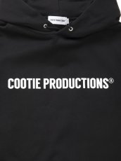 画像3: COOTIE PRODUCTIONS/Plain Sweat Hoodie - LOGO（Black）［プレーンスウェットフーディー-26秋冬］ (3)