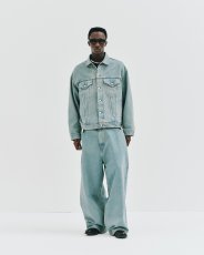 画像7: COOTIE PRODUCTIONS/12.5oz Denim Trucker Jacket（Indigo Fade OD）［デニムトラッカーJKT-26秋冬］ (7)