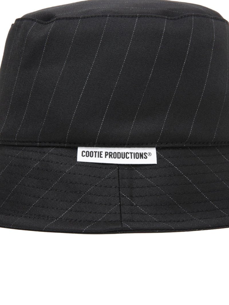 画像3: COOTIE PRODUCTIONS/Wool Gabardine Bucket Hat（Stripe）［ウールギャバジンバケットハット-26秋冬］