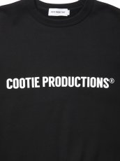 画像3: COOTIE PRODUCTIONS/Plain Sweat Crew - LOGO（Black）［プレーンスウェットクルー-26秋冬］ (3)