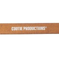 画像5: COOTIE PRODUCTIONS/Tea-Core Leather Narrow Belt（Black）［レザーナローベルト-26秋冬］ (5)