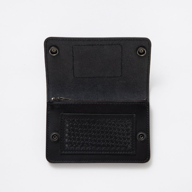 画像3: RATS/SHORT LEATHER WALLET（BLACK）［ショートレザーウォレット-26秋冬］