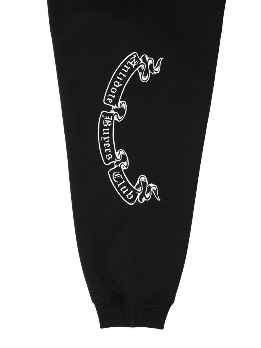 画像3: ANTIDOTE BUYERS CLUB/ASIC Crewneck Sweatshirt（Leaf Skull）（Pure Black） (3)