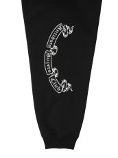 画像3: ANTIDOTE BUYERS CLUB/ASIC Crewneck Sweatshirt（Leaf Skull）（Pure Black） (3)