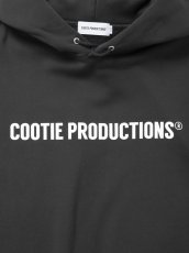 画像2: COOTIE PRODUCTIONS/Plain Sweat Hoodie - LOGO（Gray）［プレーンスウェットフーディー-26秋冬］ (2)