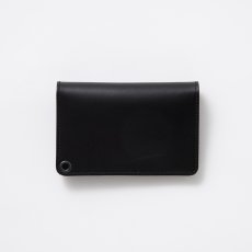 画像2: RATS/SHORT LEATHER WALLET（BLACK）［ショートレザーウォレット-26秋冬］ (2)