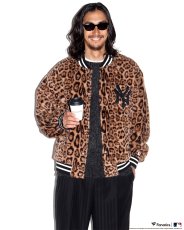 画像5: WACKO MARIA/MLB / REVERSIBLE VARSITY JACKET（BLACK/BEIGE）［リバーシブルヴァーシティJKT-26秋冬］ (5)