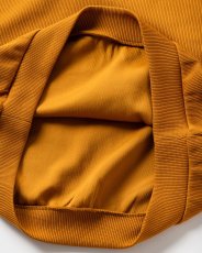 画像4: TIGHTBOOTH/WAFFLE CREW KNIT（Mustard）［ワッフルクルーニット-26秋冬］ (4)