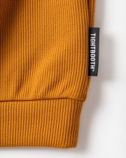 画像3: TIGHTBOOTH/WAFFLE CREW KNIT（Mustard）［ワッフルクルーニット-26秋冬］ (3)