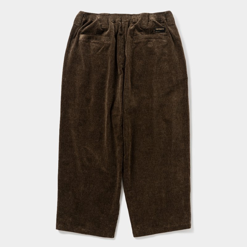 画像2: TIGHTBOOTH/CORD BAGGY SLACKS（Khaki）［コーデュロイバギースラックス-26秋冬］