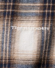 画像6: TIGHTBOOTH/PLAID FLANNEL L/S SHIRT（White/Navy）［チェックフランネルシャツ-26秋冬］ (6)