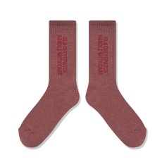 画像3: BlackEyePatch/HWC SOCKS（RED） (3)