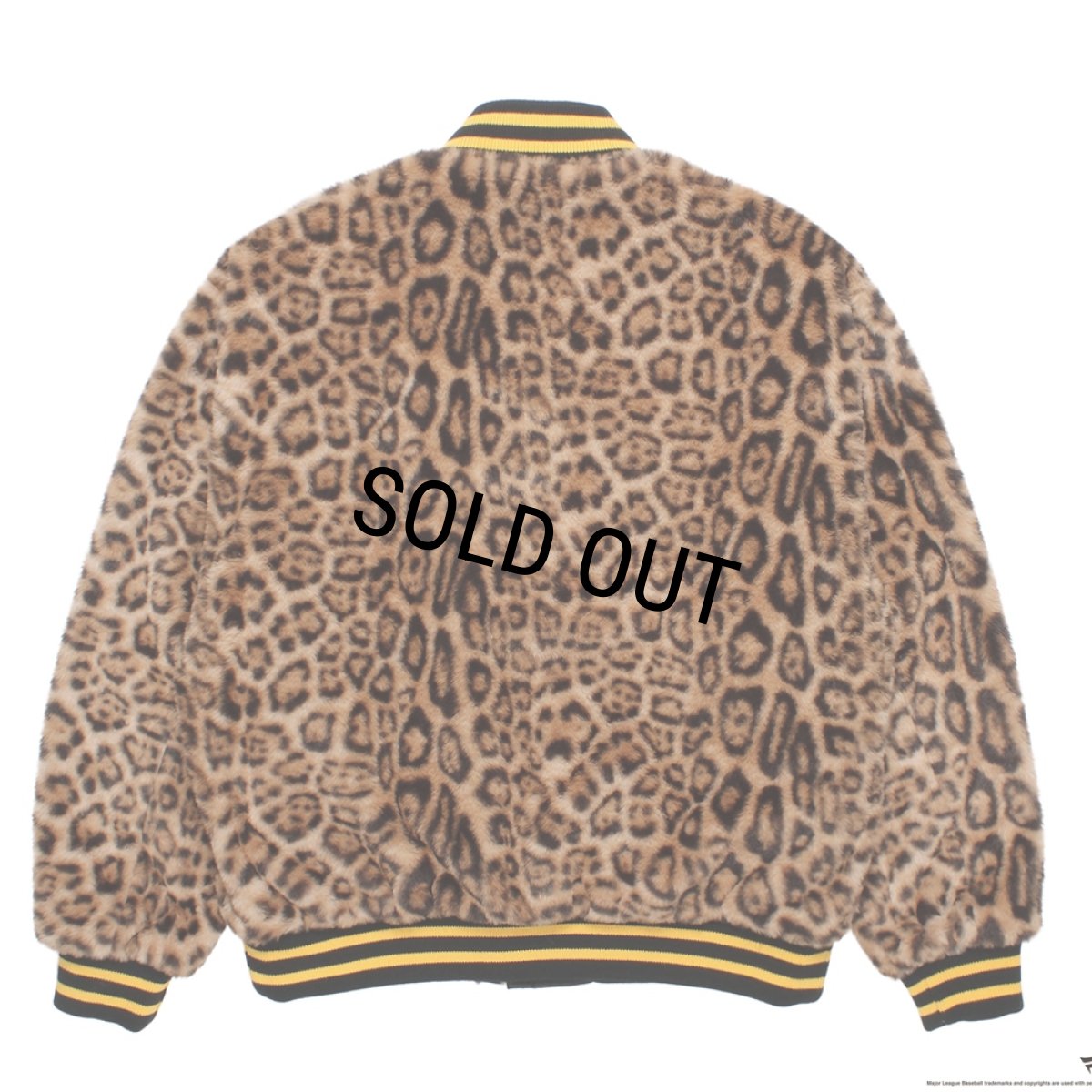 画像4: WACKO MARIA/MLB / REVERSIBLE VARSITY JACKET（BLACK/BEIGE）［リバーシブルヴァーシティJKT-26秋冬］ (4)