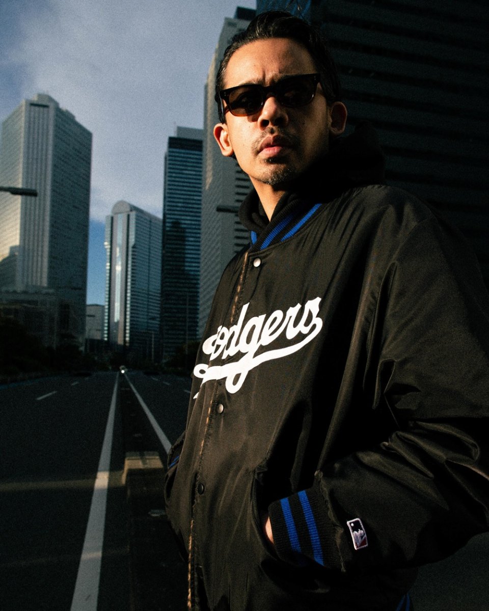 画像6: WACKO MARIA/MLB / REVERSIBLE VARSITY JACKET（BLACK/BEIGE）［リバーシブルヴァーシティJKT-26秋冬］ (6)