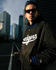 画像6: WACKO MARIA/MLB / REVERSIBLE VARSITY JACKET（BLACK/BEIGE）［リバーシブルヴァーシティJKT-26秋冬］ (6)