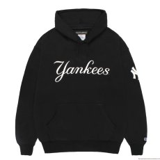 画像1: WACKO MARIA/MLB / HOODED SWEAT SHIRT（BLACK）［プルオーバーパーカー-26秋冬］ (1)
