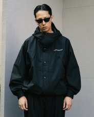 画像7: COOTIE PRODUCTIONS/2 Layer N/C Twill Hooded Jacket（Black）［N/CツイルフーデッドJKT-26秋冬］ (7)